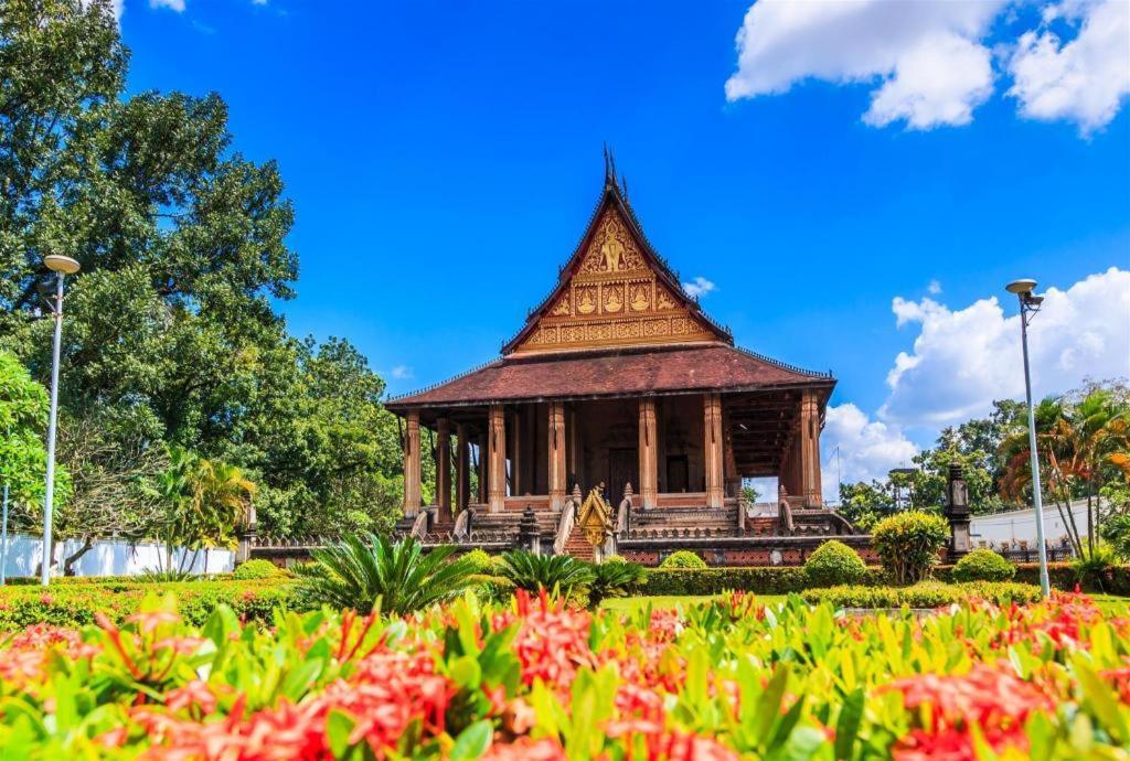 Dhavara Boutique Hotel Viêng Chăn Ngoại thất bức ảnh